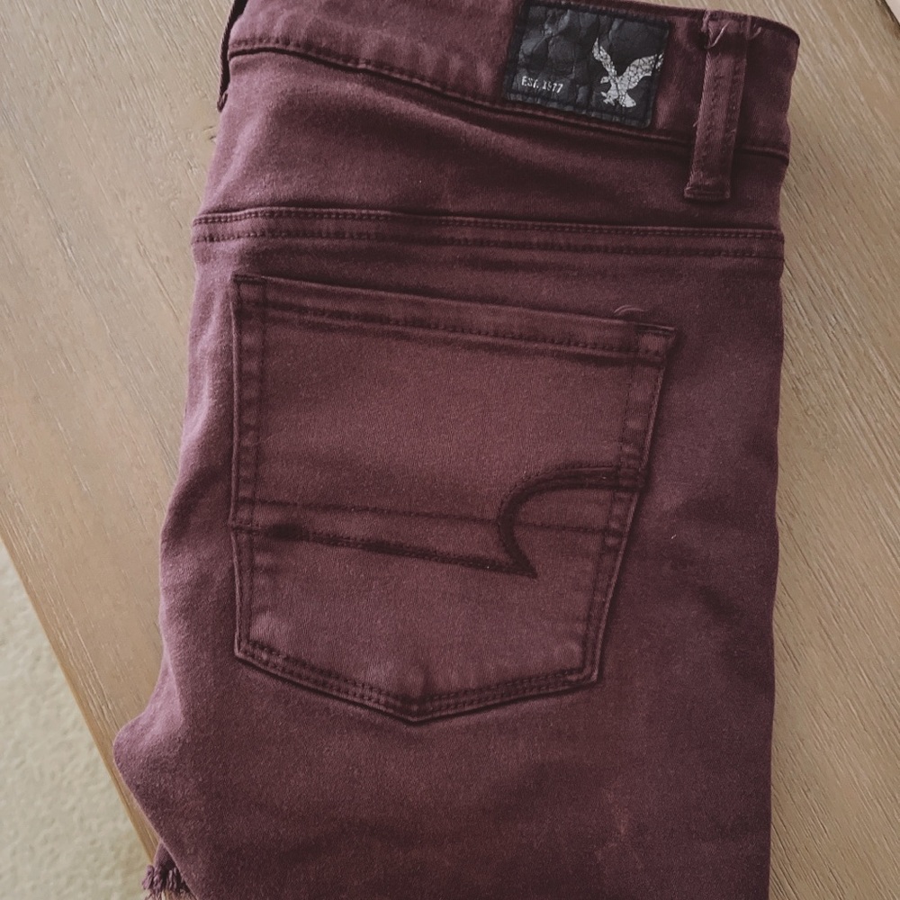 American Eagle Hi Rise Shorties